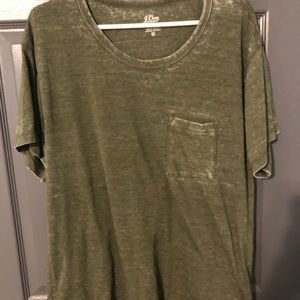 Jcrew. Olive color. Size XL.